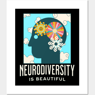 Neurodiversity is Beautiful Posters and Art